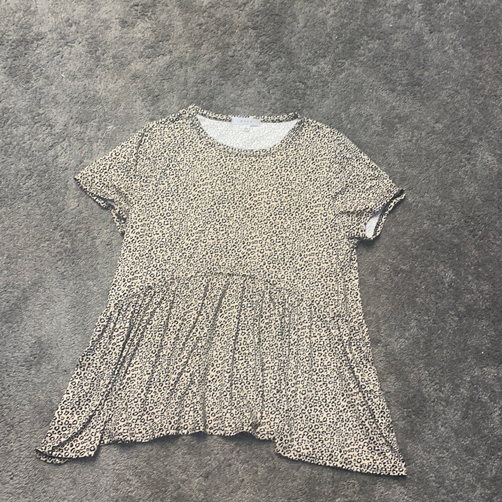 Cheetah print T-shirt